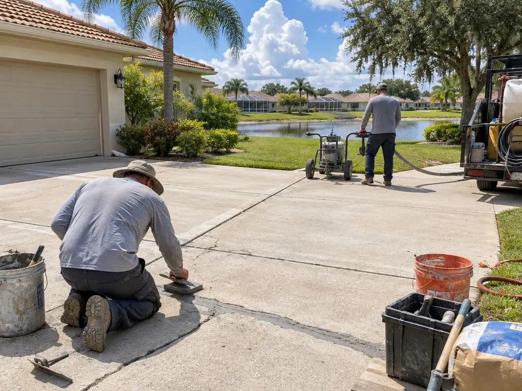 Concrete Repair & Resurfacing in Kissimmee, FL